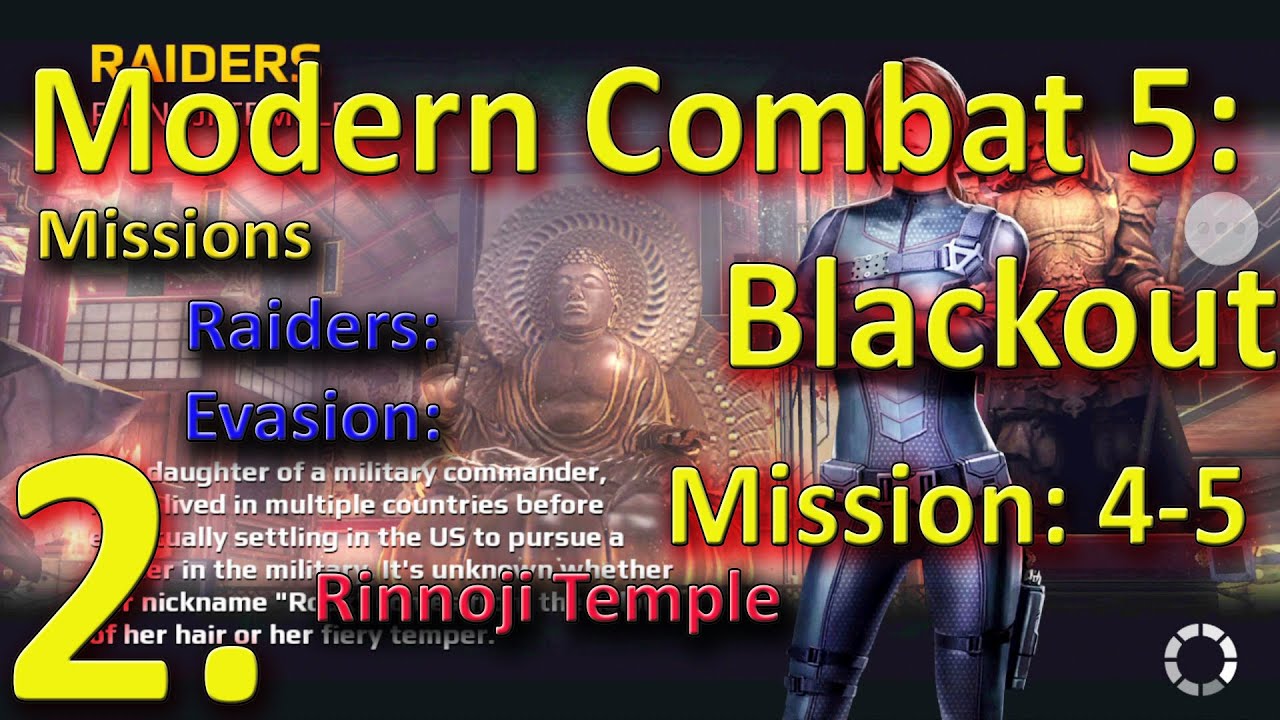 Modern Combat 5: Blackout Eps. 2: Mission 4-5: Raiders, Evasion