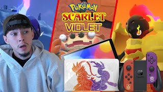 NEW POKEMON SCARLET & VIOLET GAMEPLAY AND SWITCH OLED REACTION