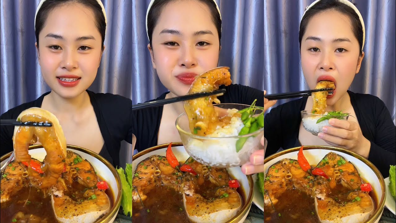 Cơm Nhà Cá Basa Kho Tộ Hết Nồi Cơm #dungthichan #mukbang #food #youtube