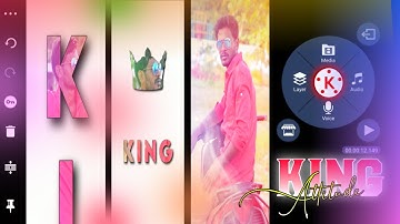 King attitude  status video editing in kinemaster in Telugu status video editing in kinemaster