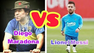 Diego Maradona VS Lionel Messi Transformation ⭐ World Cup 2022 | Legends Of Argentina Football