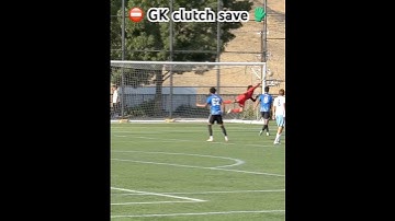 ⛔️ MLS Next U16 GK clutch save 🧤#mlsnext #u16 #soccer