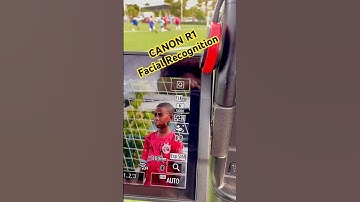 CANON R1 facial recognition #canon