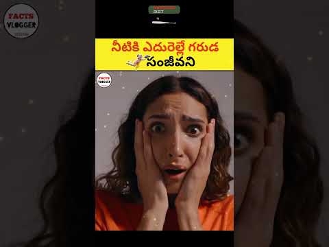 నీటికి ఎదురెల్లే గరుడ సంజీవని చూడండి 😳|🔥 intresting facts in telugu|#shorts #facts #viral #telugu