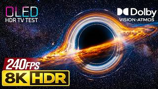 8K Ultra HD Black Hole Travel | HDR Cinematic Space Odyssey 60FPS