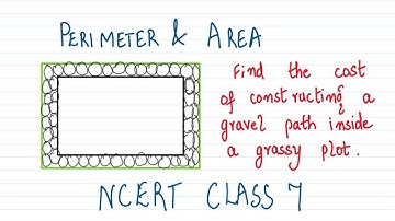 Area of path outside the plot #perimeterandareaclass7 #areaofrectangularpath
