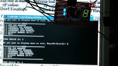 PARALLEL PORT INTERFACING USING ASSEMBLY LANGUAGE