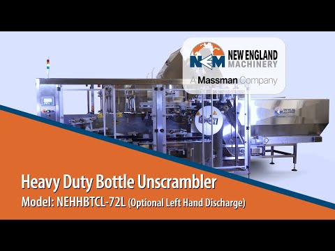 Heavy Duty Bottle Unscrambler Machine