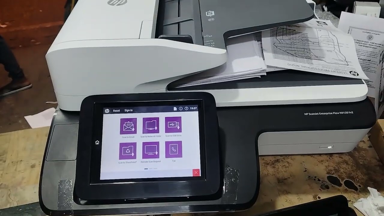 HP Scanjet Enterprise Flow N9120 Fn2 Document Scanner