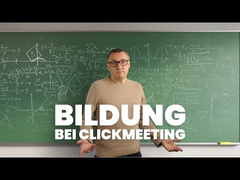 Bildung bei ClickMeeting