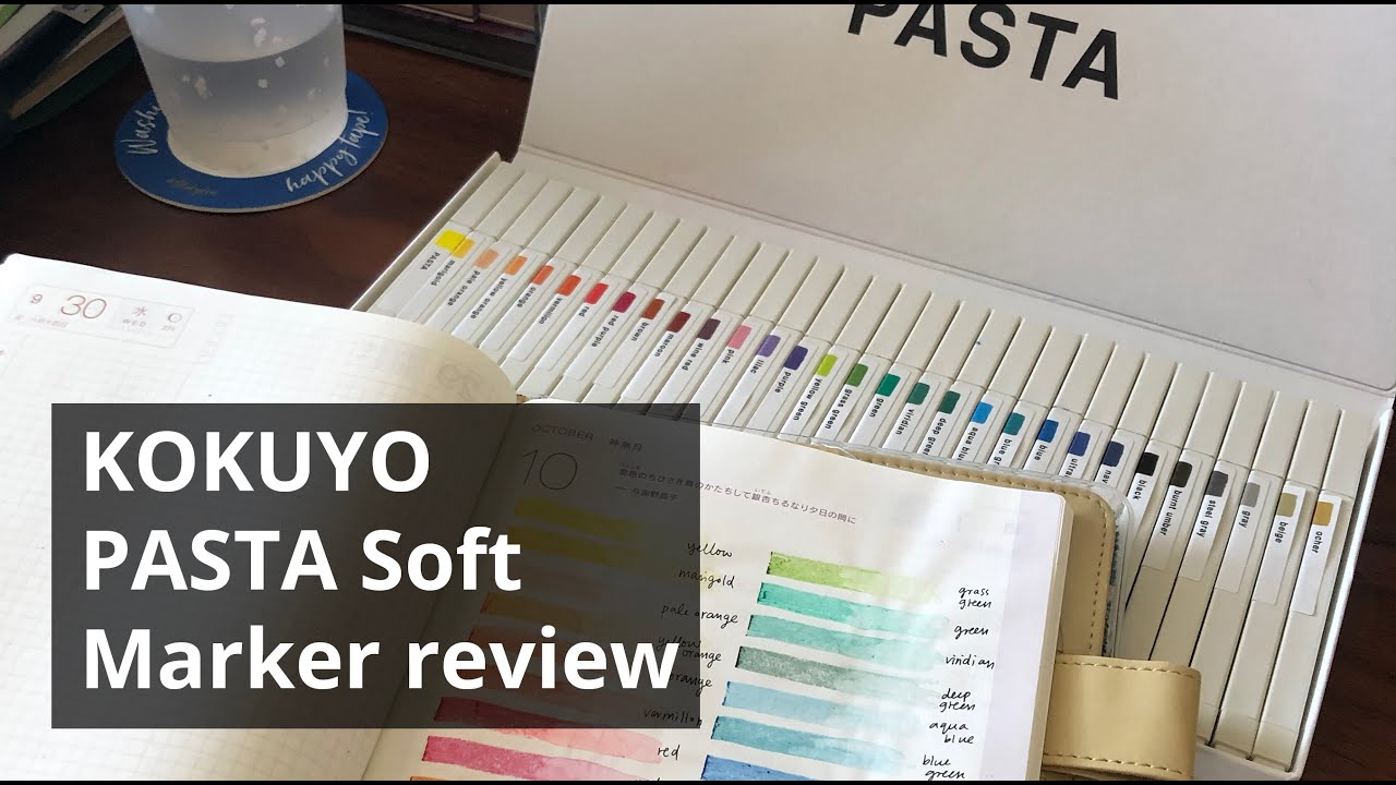 Review and Testing Kokuyo PASTA Soft Marker 