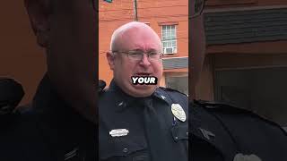 “AM I BEING DETAINED?!” — NO RAS Cop Goes HANDS ON FAST 🔥 #idrefusal #policestation #cops