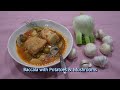 Italian Grandma Makes Baccala with Potatoes and Mushrooms (Dried &amp; Salted Cod Fish)