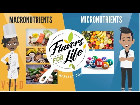 MACRONUTRIENTS AND MICRONUTRIENTS