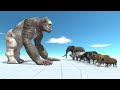 GORO THE GIANT vs EVERY FACTION - Animal Revolt Battle Simulator