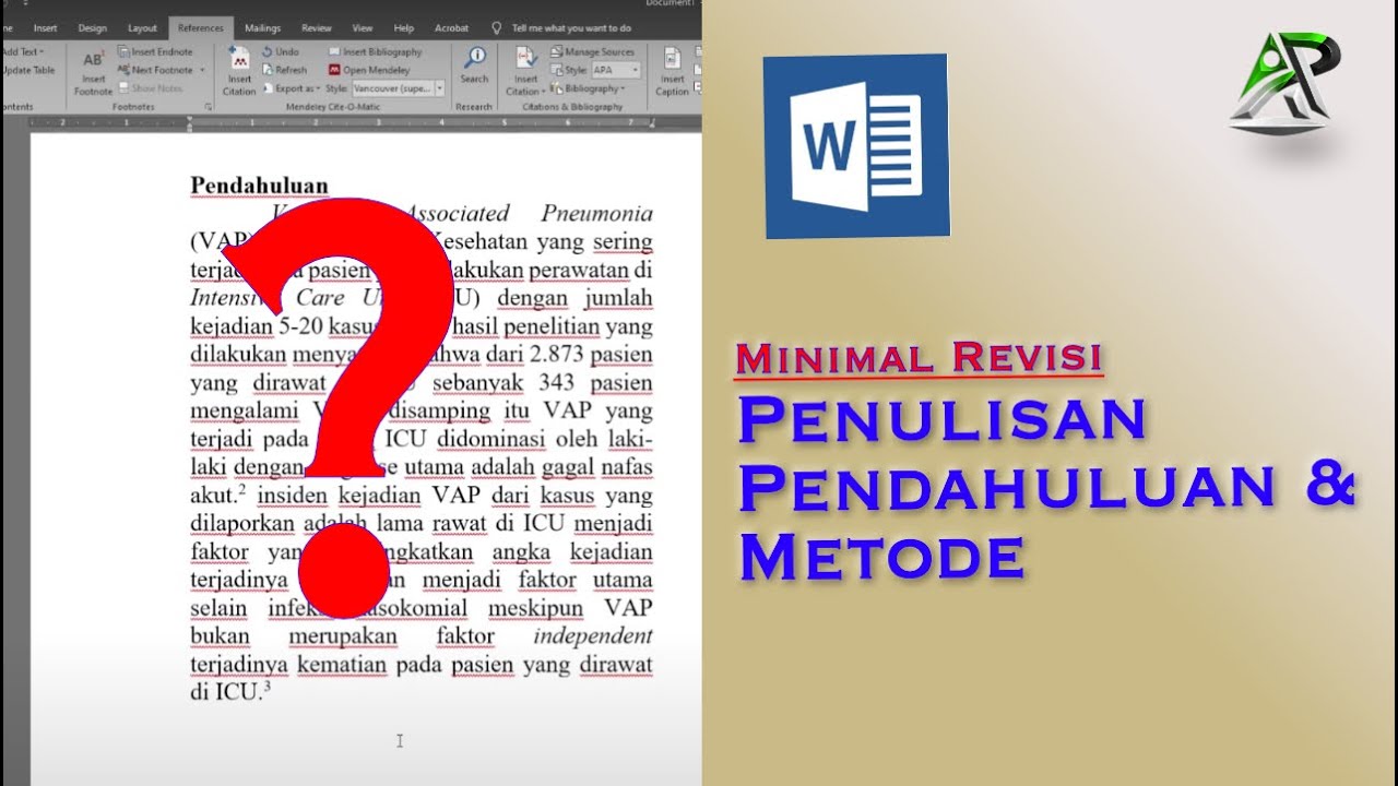 Part 2. Membuat Pendahuluan dan Metode dalam penulisan jurnal (artikel