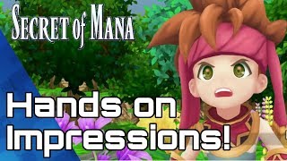 Secret of Mana PS4 Remake Preview Impressions