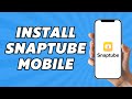 How To Install Snaptube In Mobile 2025 How To Install Snaptube In Mobile 2025