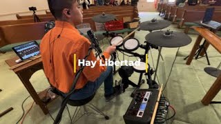 Hay Libertad Drum Cam En Vivo