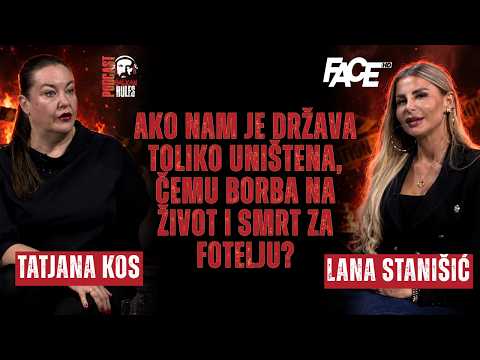Tatjana Kos na Face TV - Ako nam je država toliko uništena, čemu borba na život i smrt za fotelju?