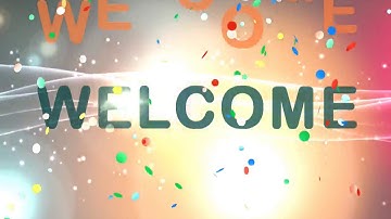 Welcome Video Loop Screensaver