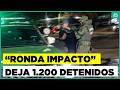 "Ronda Impacto”: Así fue el masivo operativo policial en las calles de Chile