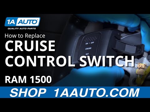 How to Replace Cruise Control Switches 02-08 Dodge Ram 1500