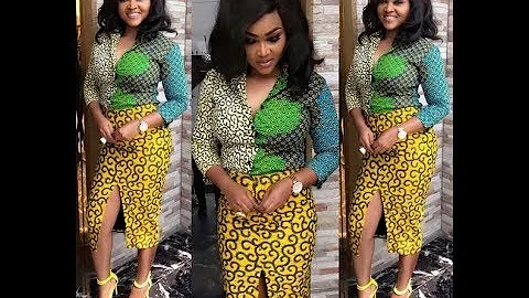 Mercy Aigbe Looking Hot In These Lovely Ankara Styles