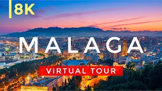 Download Lagu Malaga in 8K | Stunning City Tour of Spain’s Coastal Gem MP3