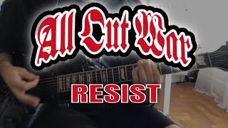 All out war - Resist (Guitar cover)