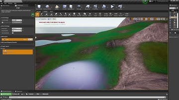 Automatic Landscape Material using Runtime Virtual Texture (Sculpting)