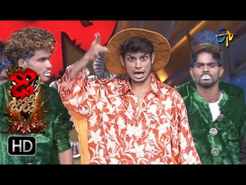 Pandu and Vindhya  Performance  Dhee Jodi  15th March 2017  ETV Telugu