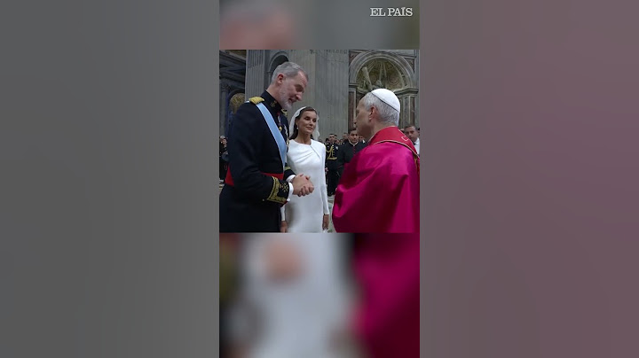Los reyes Felipe y Letizia saludan al Papa: "Esperamos verle pronto en España"