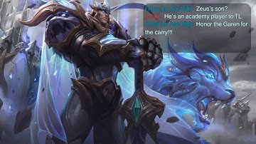 Pyke and His Reformed Garen Win to get Closer to Masters