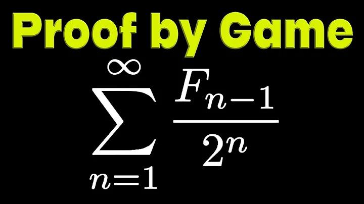 Proof by Game (infinite Fibonacci sum)