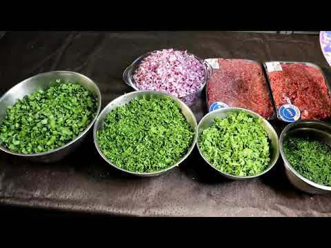 اسهل سمبوسه لحم بطريقه الشيف منير كميه كبيره جدا