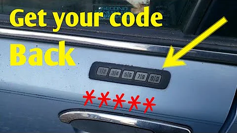 Recover your lock code