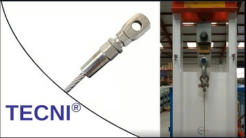 How to Fit Swageless and Swage Fittings onto wire rope