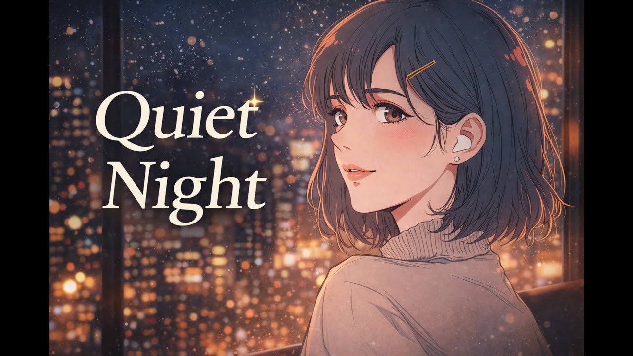 Quiet Night Stories 🌙｜Calm Lofi & Jazz for Slow Evenings　夜に寄り添うローファイ＆ジャズBGM