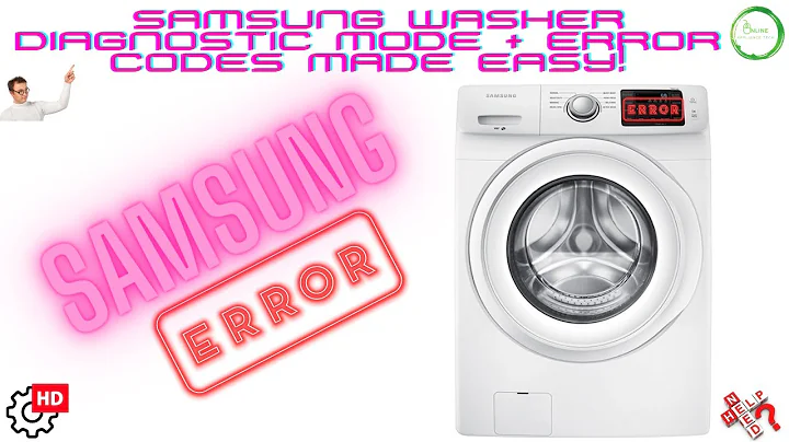 Samsung Washer Diagnostic Mode & Error Codes Made Easy!