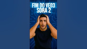 Como usar o Sora 2 A open AI acaba de passar o Veo 3 com sua nova IA de vídeo.