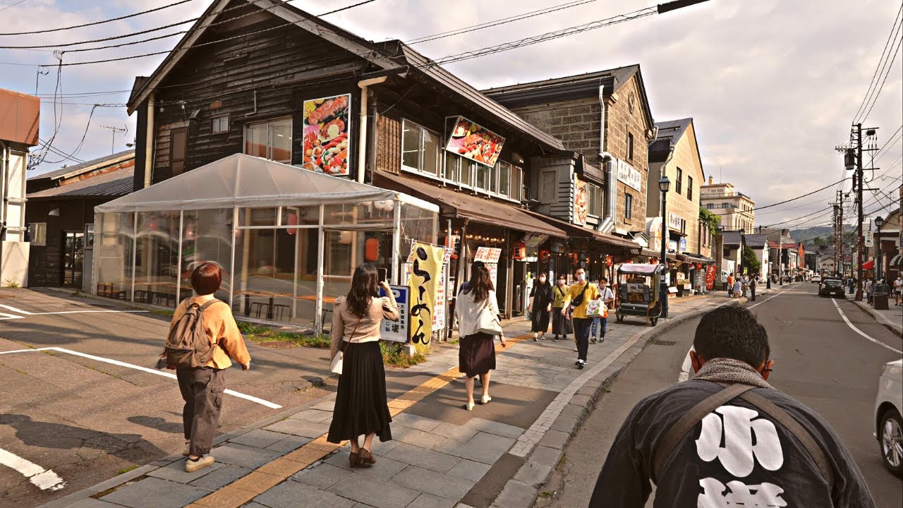 Being guided by a Japanese Rickshaw In an Unexpected place