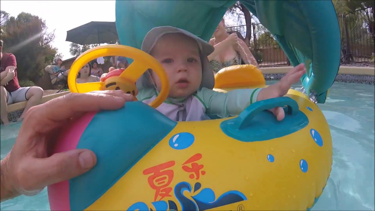 Downsizing & First Dip In The Pool - YouTube
