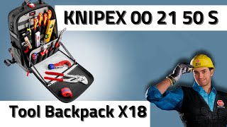 KNIPEX 00 21 50 S Tool Backpack X18 Review (2025)