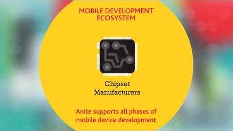 Anite Device & Infrastructure Testing - Delivering better mobile devices