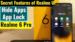 How to Hide Apps in Realme 6 Pro/Realme phone | App Lock | Secret Features of Realme UI