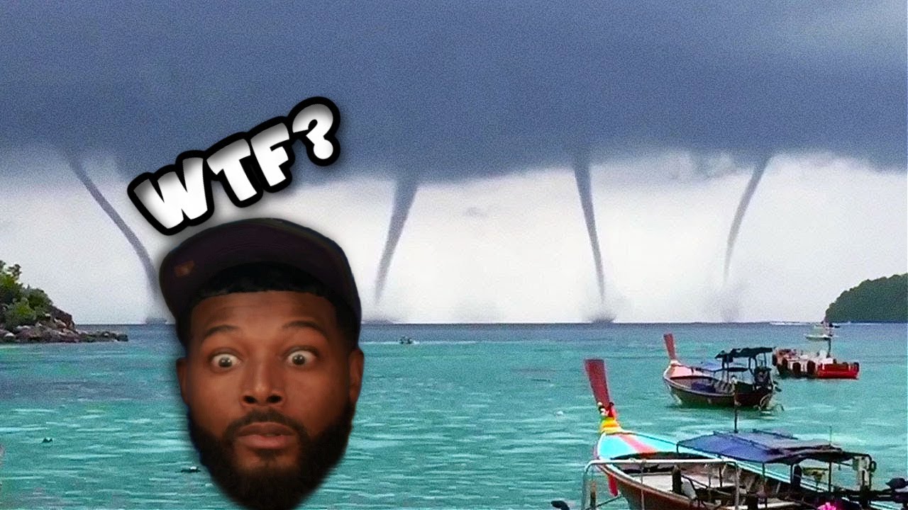 5 RARE Weather Moments Caught On Camera | REACTION - YouTube