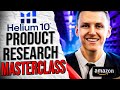 Helium 10 product research masterclass  a to z tutorial for beginners