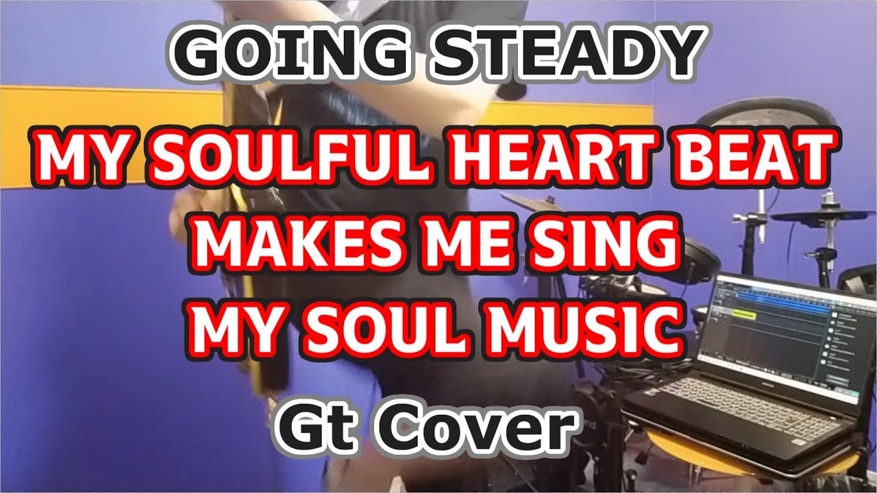オ*ス様 新品未使用!GOING STEADY Mサイズ ブラック もしも君が泣 もしも君が泣くならば)MY SOULFUL HEART BEAT MAKES ME SING MY