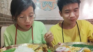 Naga Chinese Couple, Beni Food Mukbangmaharaja Thali To Mini Thali